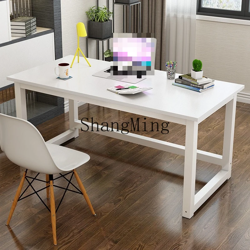ZYY high-end simple office single table simple steel wood computer desk desktop household model