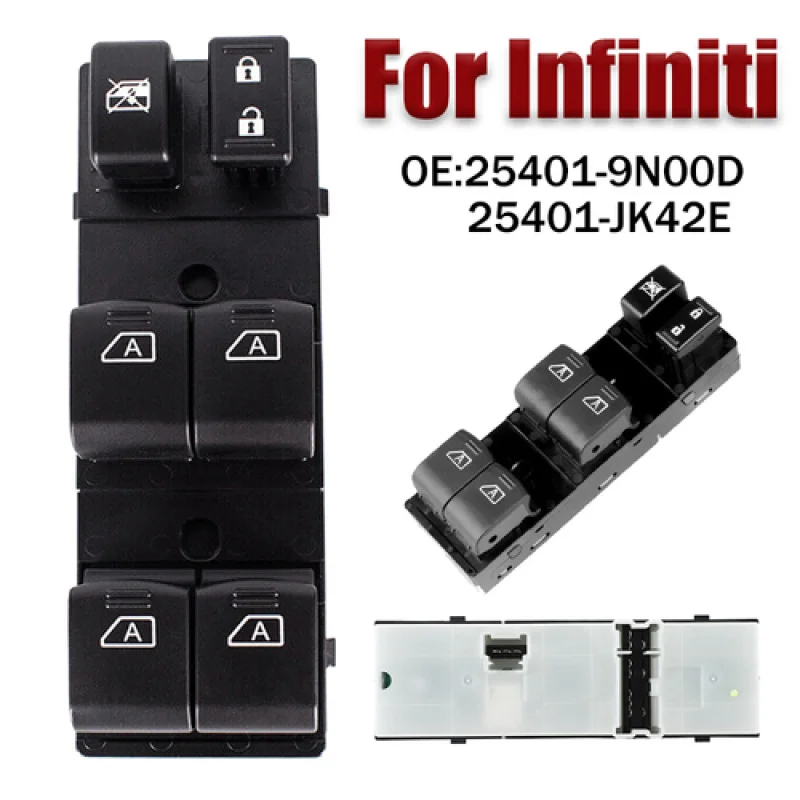 

A+ ABS Car Window Control Switch 25401-9N00D 25401-JK40D For Infiniti G35 2007-2008