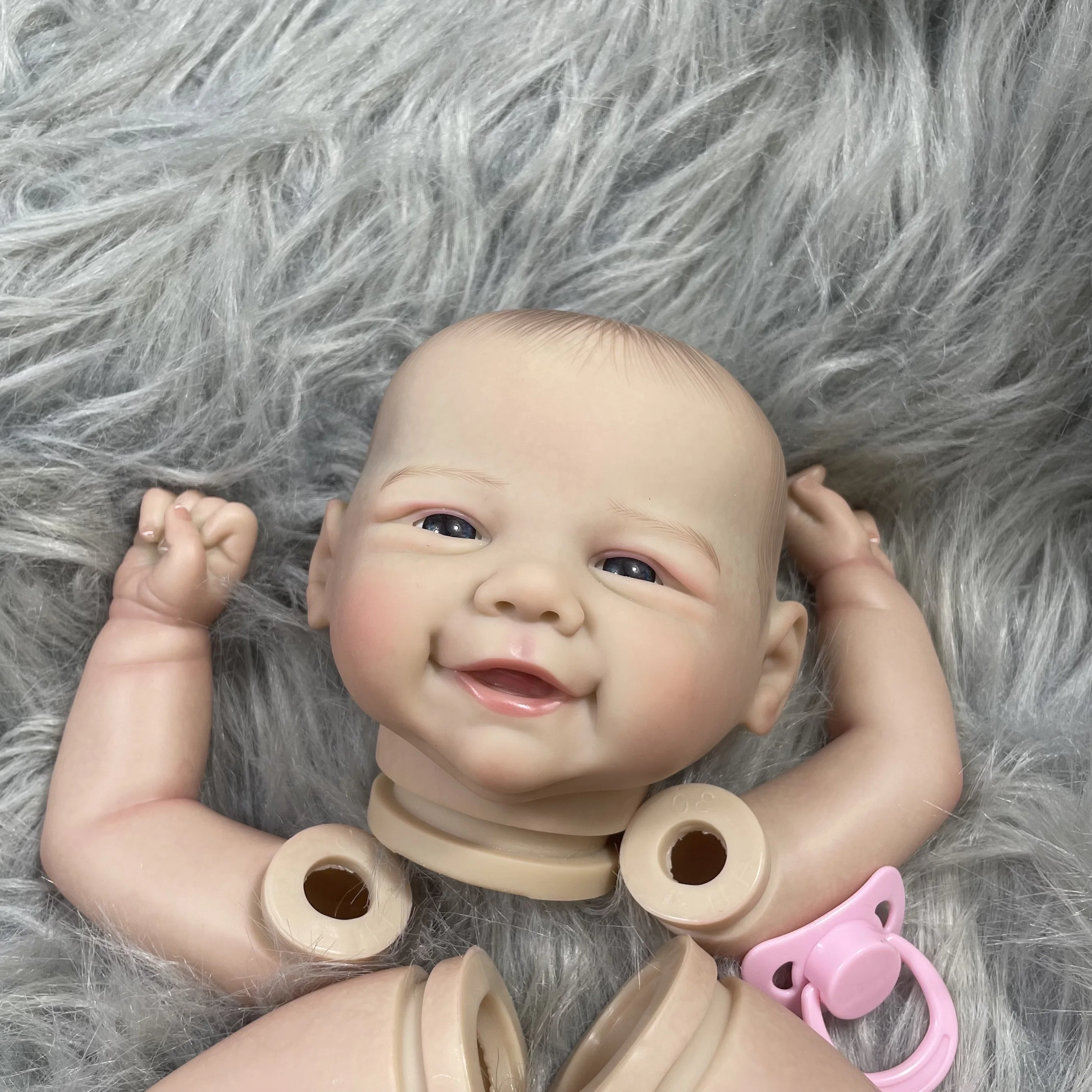 

19 дюймов уже окрашенные наборы кукол Bebe Vivienne виниловая кукла реборн в разобранном виде DIY комплект кукол реборн Рождественский подарок