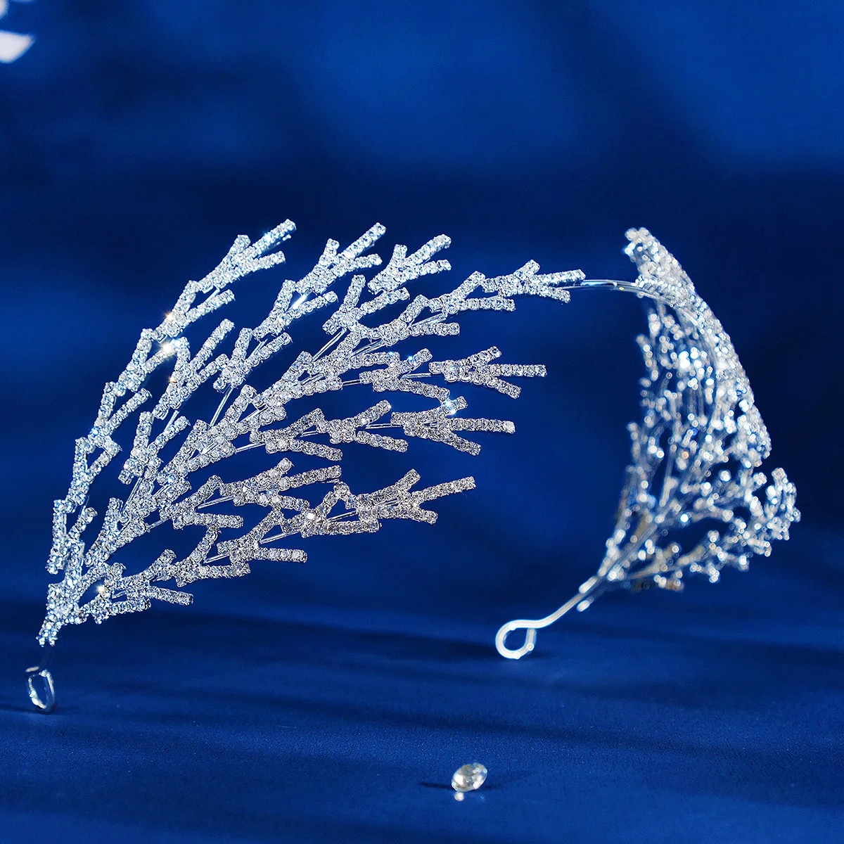 

Elegant Alloy Full Diamonds Claw Chain Hair Bands Luxurious Heavy Duty Headpiece Heaband Banquet Hair Accessories For Women