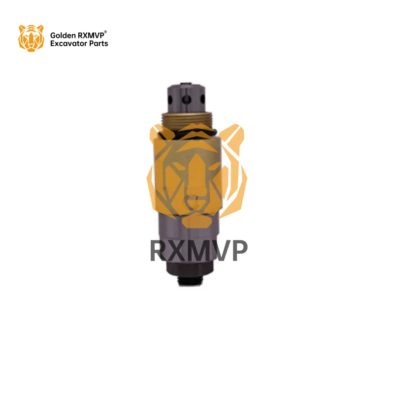 SK200-6 Auxiliary relief valve Excavator spare parts   Hydraulic Parts Construction Machinery