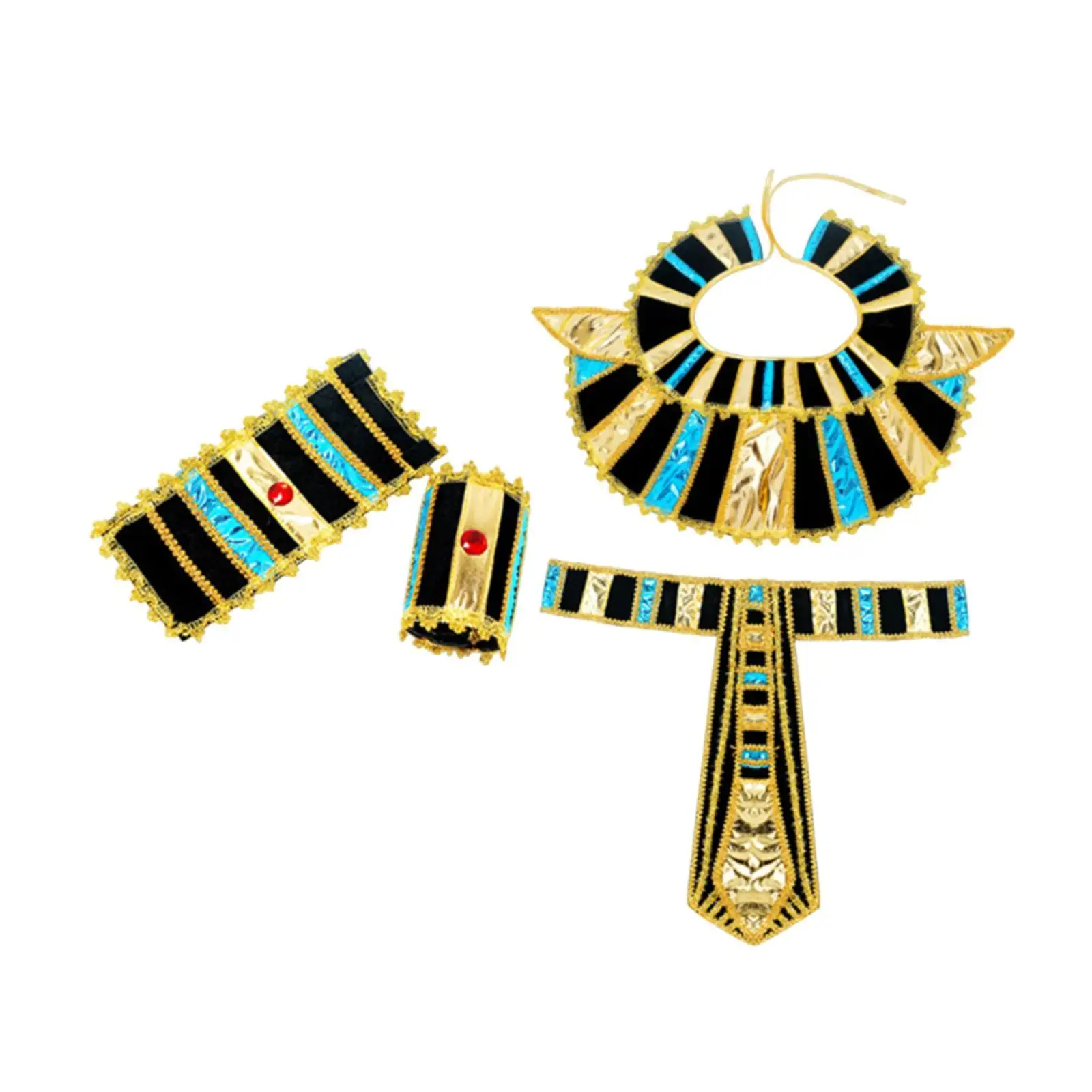 

Египетские аксессуары для костюмов, мужской костюм фараона на Хэллоуин, драматический игровой костюм