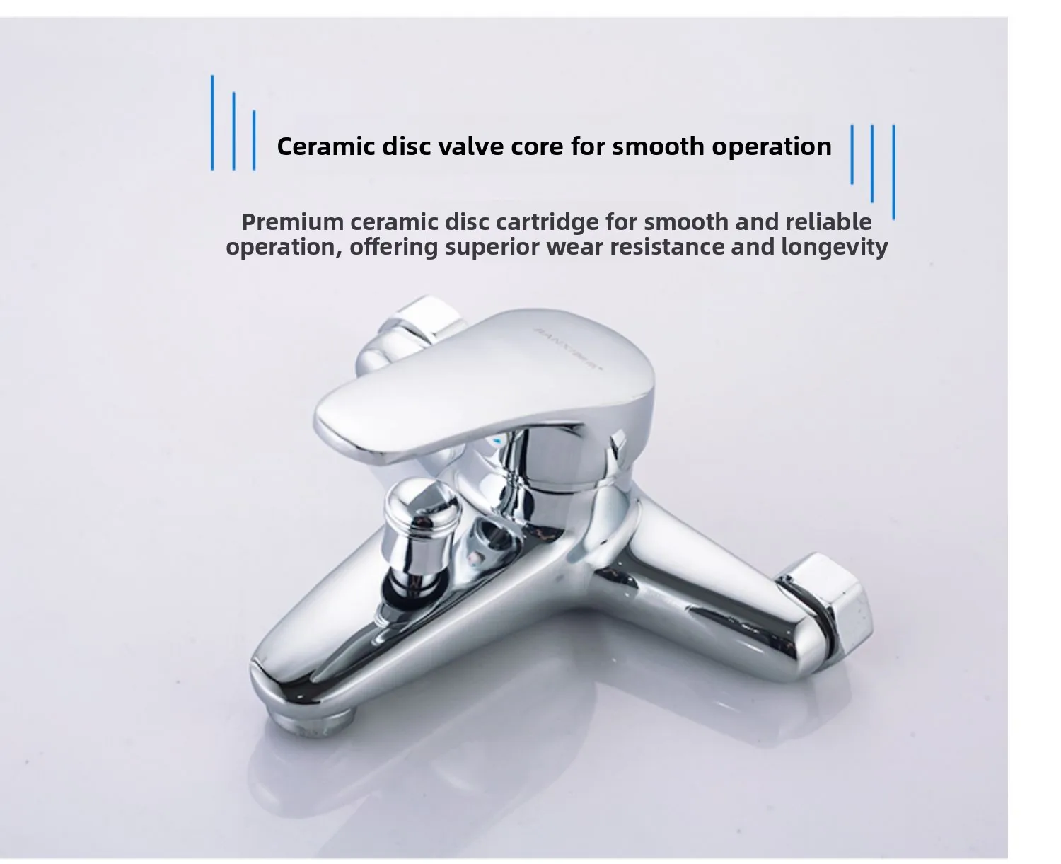 Simple shower combination, rain shower set, pressurized bath nozzle, dormitory wall-mounted concealed home