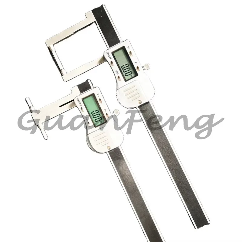 Special diameter stainless steel digital display thickness vernier caliper for pipe wall thickness