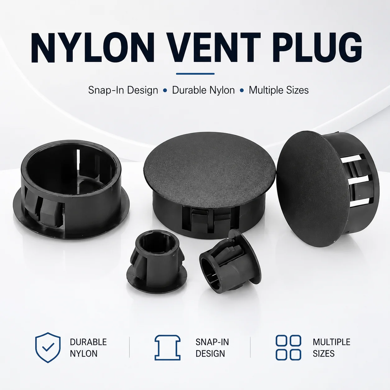 14mm 15mm 16mm 18mm 10Pcs Round Plastic Cover Furniture Panel Hole Plug Drilling Screw Furniture Hole Plug Anti-Theft Door Hole