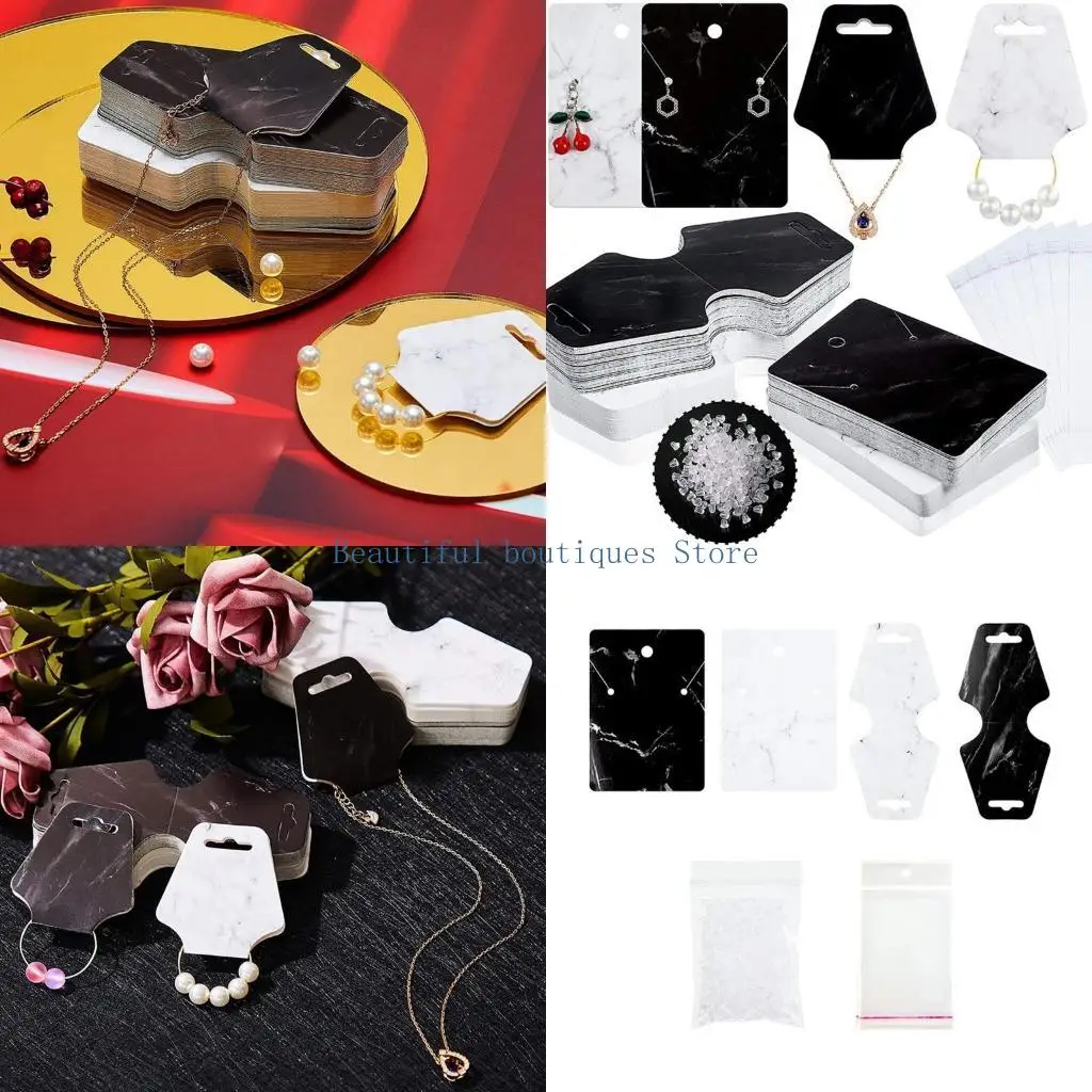 

U4LF Earrings Packaging Display Cards for Earring Studs Price Tags 800 Pcs
