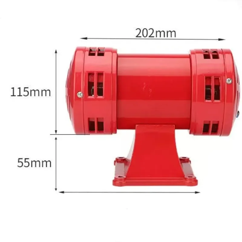 Motor siren MS-490 220V High decibel Air Raid Siren Horn Motor mining industry Double Industry Boat Alarm