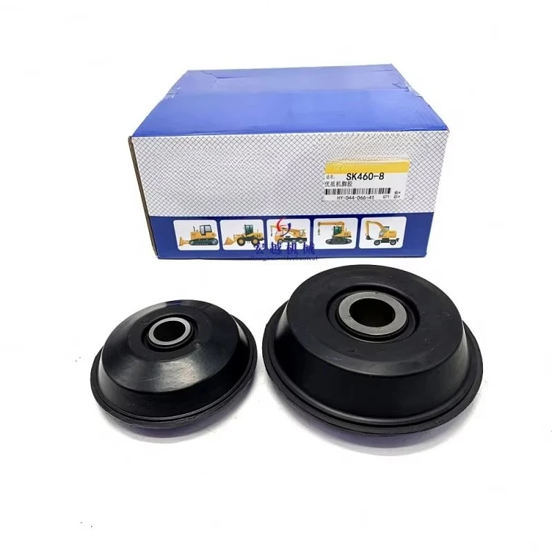 8pcs Factory Engine Rubber Cushion Mounting for Kobelco SK460-8 Excavator Parts