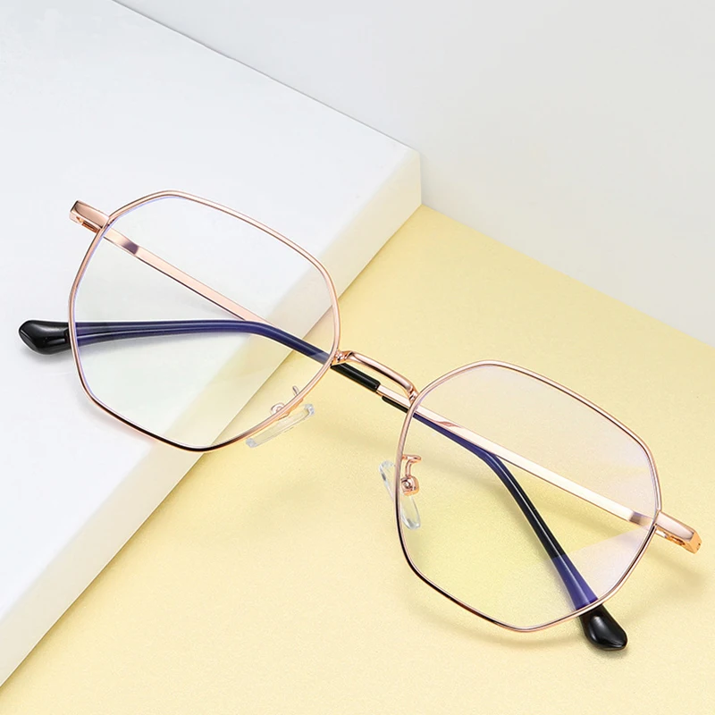 

NEW Computer Glasses Frame Men/ Women Alloy Anti Blue Light Eyeglass Frames Fashion Myopia Prescription Optical Eyewear