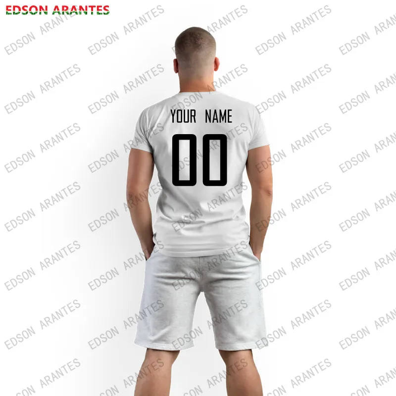 Custom All Over Print Germany Futbol T-Shirt Personality Name GERMAN Flag Team Fans Jersey Unisex Tee Shirt for Adult&Kids Gifts