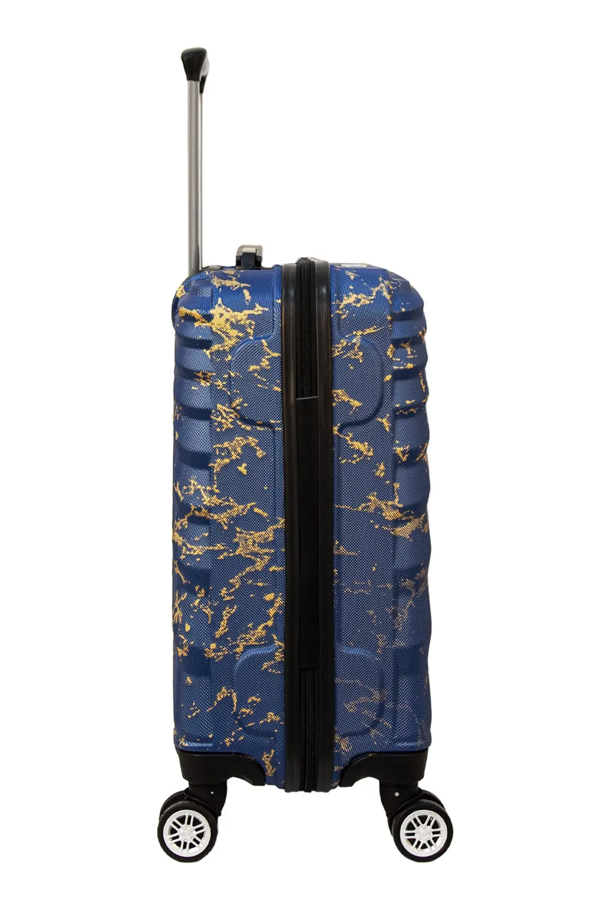 Kabin Indigo (Kecil) Ukuran Koper Dicetak Volume Besar Penuh Nyaman Kokoh Tas Perjalanan Tahan Pecah Pengiriman Cepat dan Aman