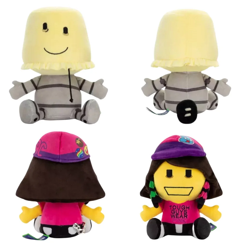 

Anime Tough Guys Wear Pink Infected Plush Doll Toy Cute Cartoon Soft Peripheral Regretator Infected Plush Doll Toy For Kid Gifts