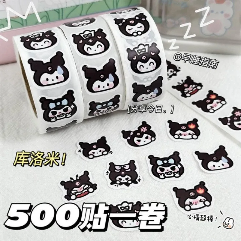 Kuromi emoticons, food rolls, stickers, niche accounts, notebooks, sealing stickers, holiday gifts