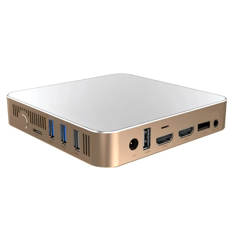 For  GK7 Mini PC Gemini Lake J5040(up to 3.2GHz) 2*USB 3.0  2*USB 2.0 1*RJ45 Dual band WIFI(2.4GB/5.0GB) 2*4K HD