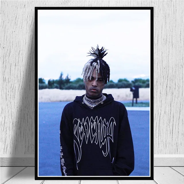 Hip Hop Music Star XXXTentacion Jahseh Dwayne Onfroy Rap Singer Art Poster Canvas Painting Print for Home Decor Wall Art Poster