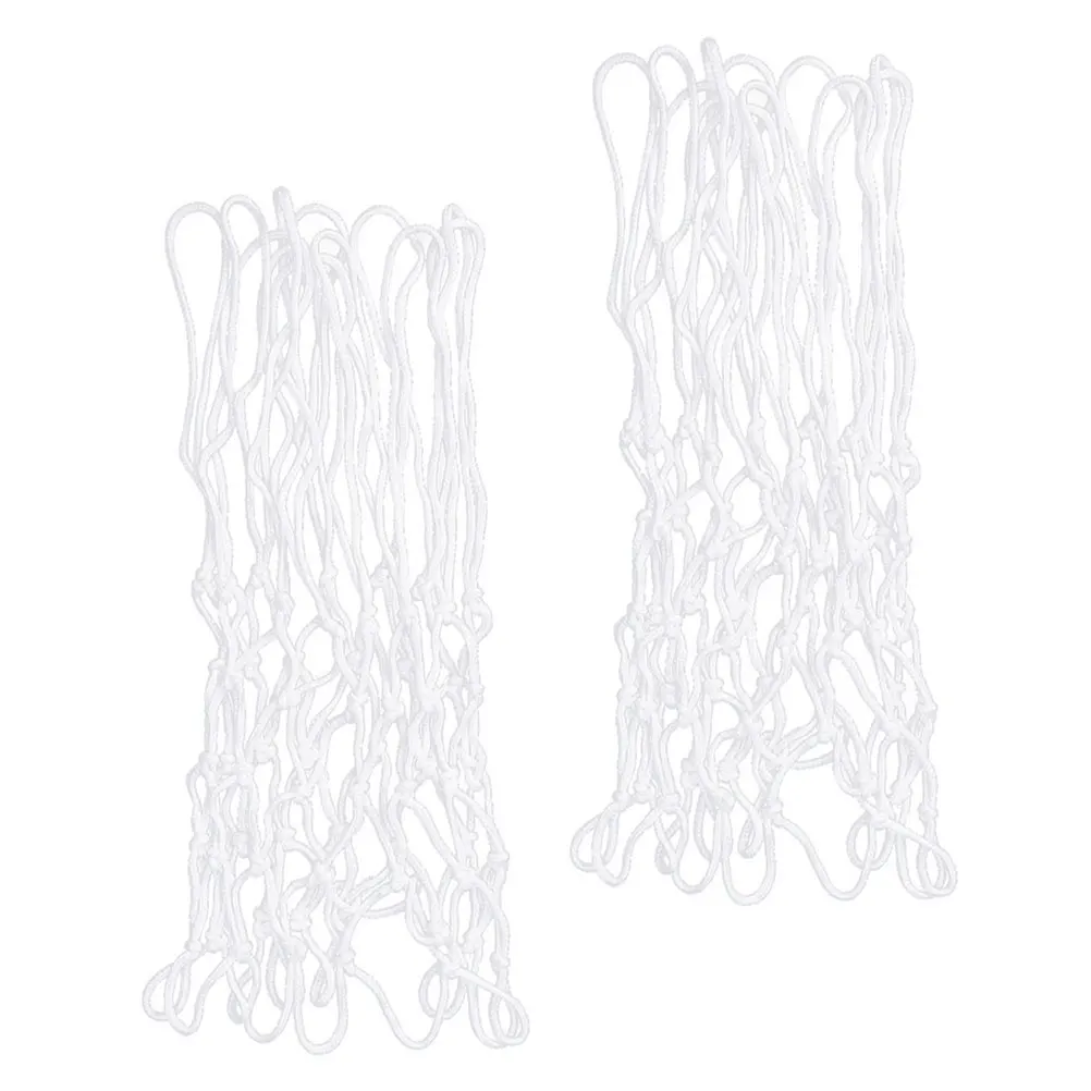 

2Pcs Basketball Net for Door Indoor Thickened Nylon Durable Wear Resistant High Load Professional Competition Supply Team Sports