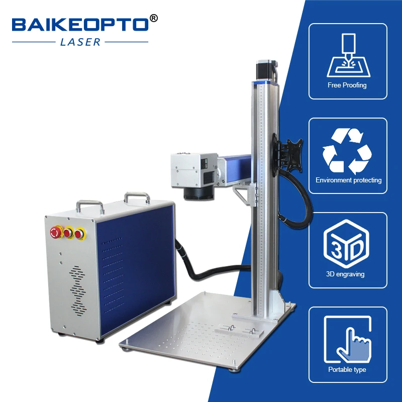 r Marking MacStainless Steel Laser Marking 20W Fiber Laseking Machine for Logo Hardware or Jewelry