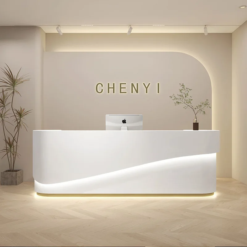 Paint checkout page shop clothing shop beauty salon simple modern company hotel reception