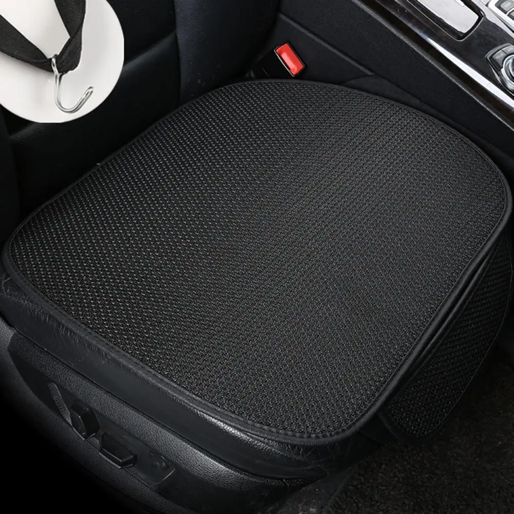 Car Supplies Breathable Ice Silk Car Seat Pad with Non-slip Design for Universal Fit Easy Installation Soft Sweat-absorbent Car