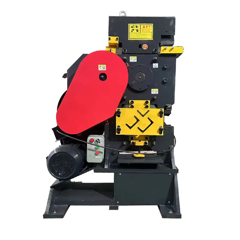 CIF Price Multi Function Ironworker Angle Steel Channel Steel Flat Bar Shear Punching Hole Cutting All in One Machine