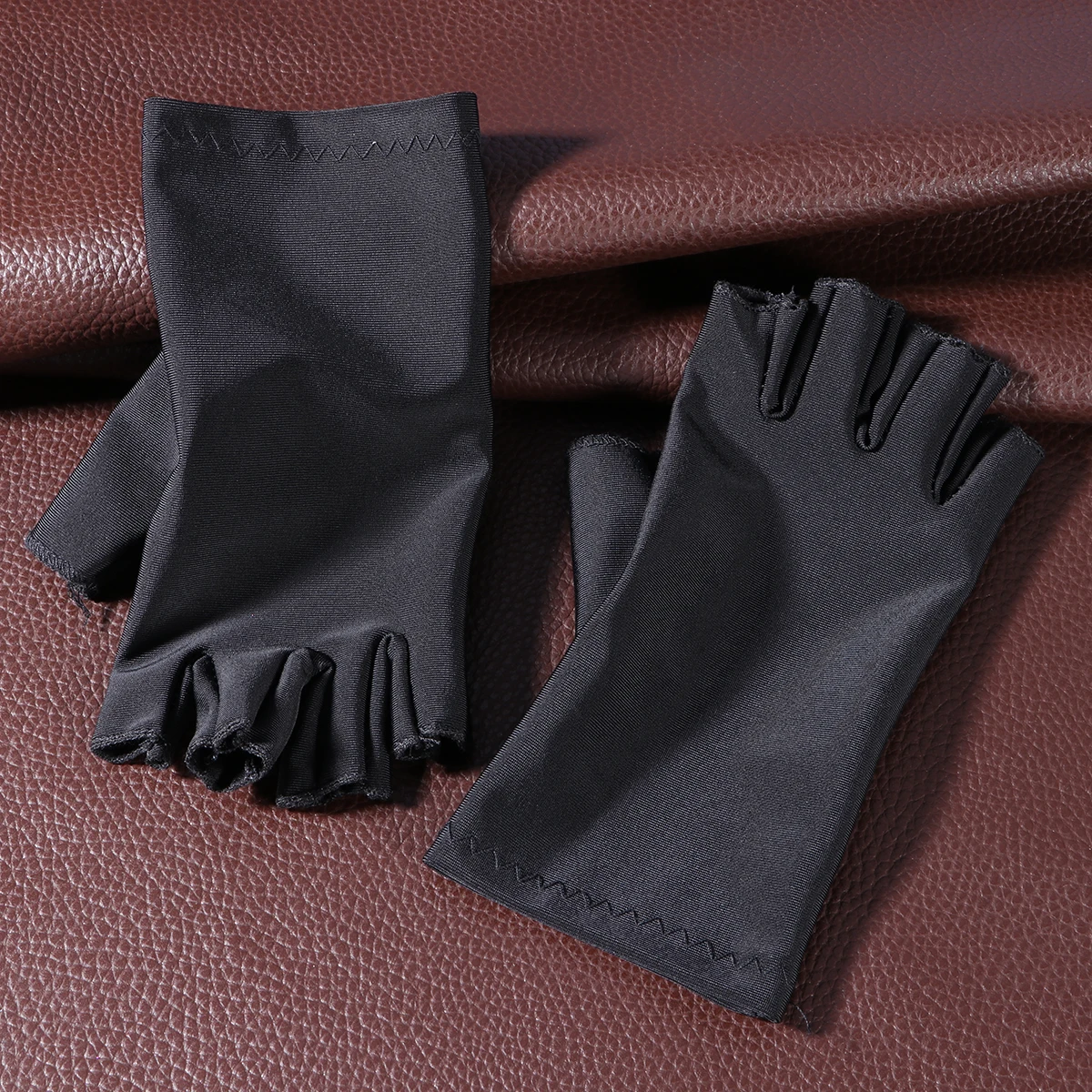 

anti uv glove half-finger gloves uv shield glove manicure glove nail art glove