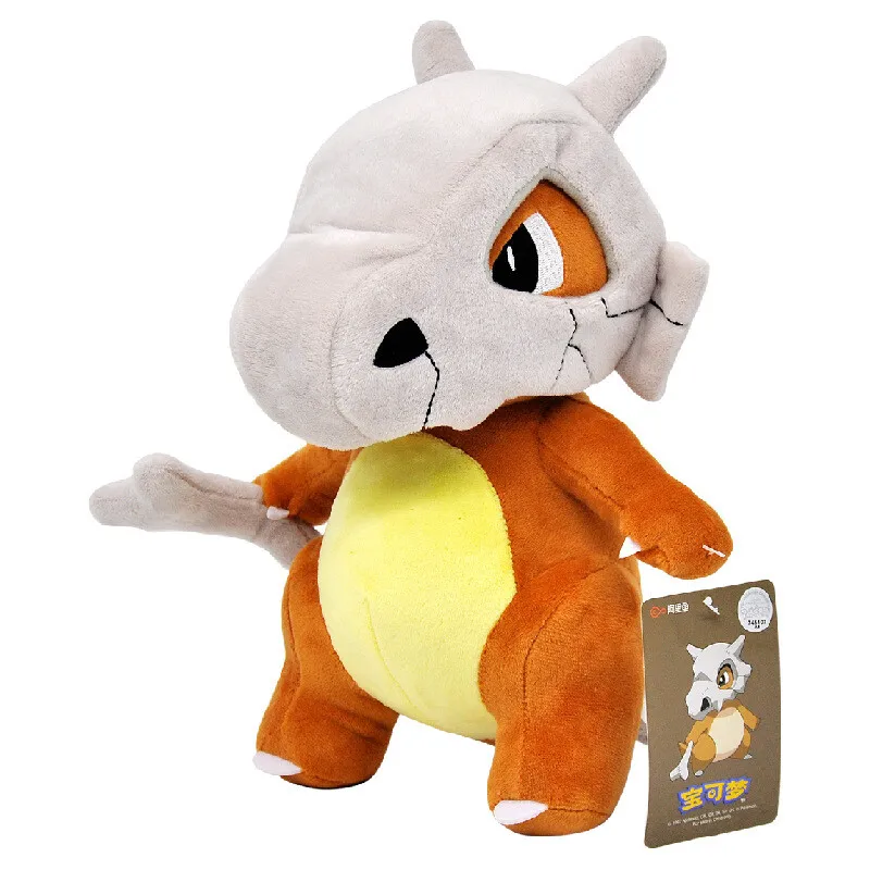 26cm Pokemon Cubone Osselait Tragosso Plush Toy Anime Soft Cute Stuffed Peluche Doll Throw Pillow Birthday Gift For Kids Friends