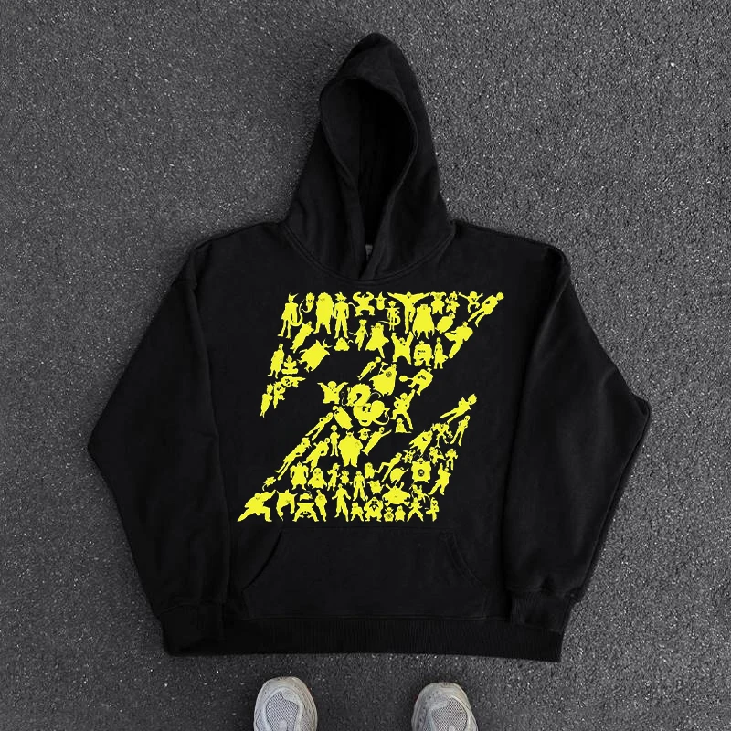 

Толстовка с капюшоном Dragon Ball Z с силуэтом персонажа, осень/зима, повседневная удобная толстовка с капюшоном для любителей и повседневной носки