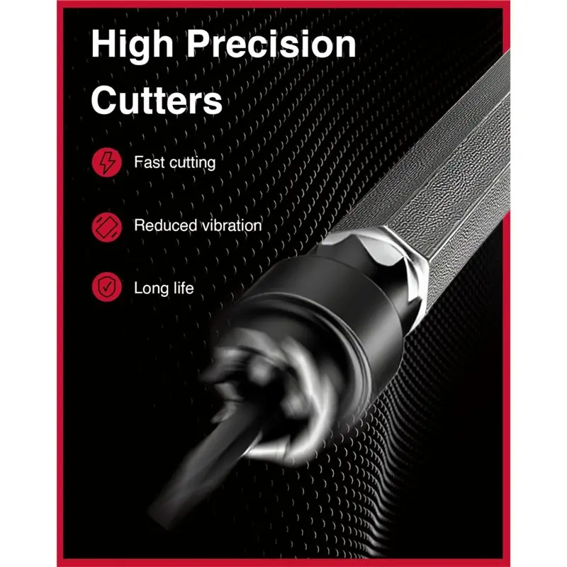 

TFORU-12 PCS HSS Spot Weld Cutter Sets Double Sided, 3/8" And 5/16", With Hex Shank Remover Drill-Bits