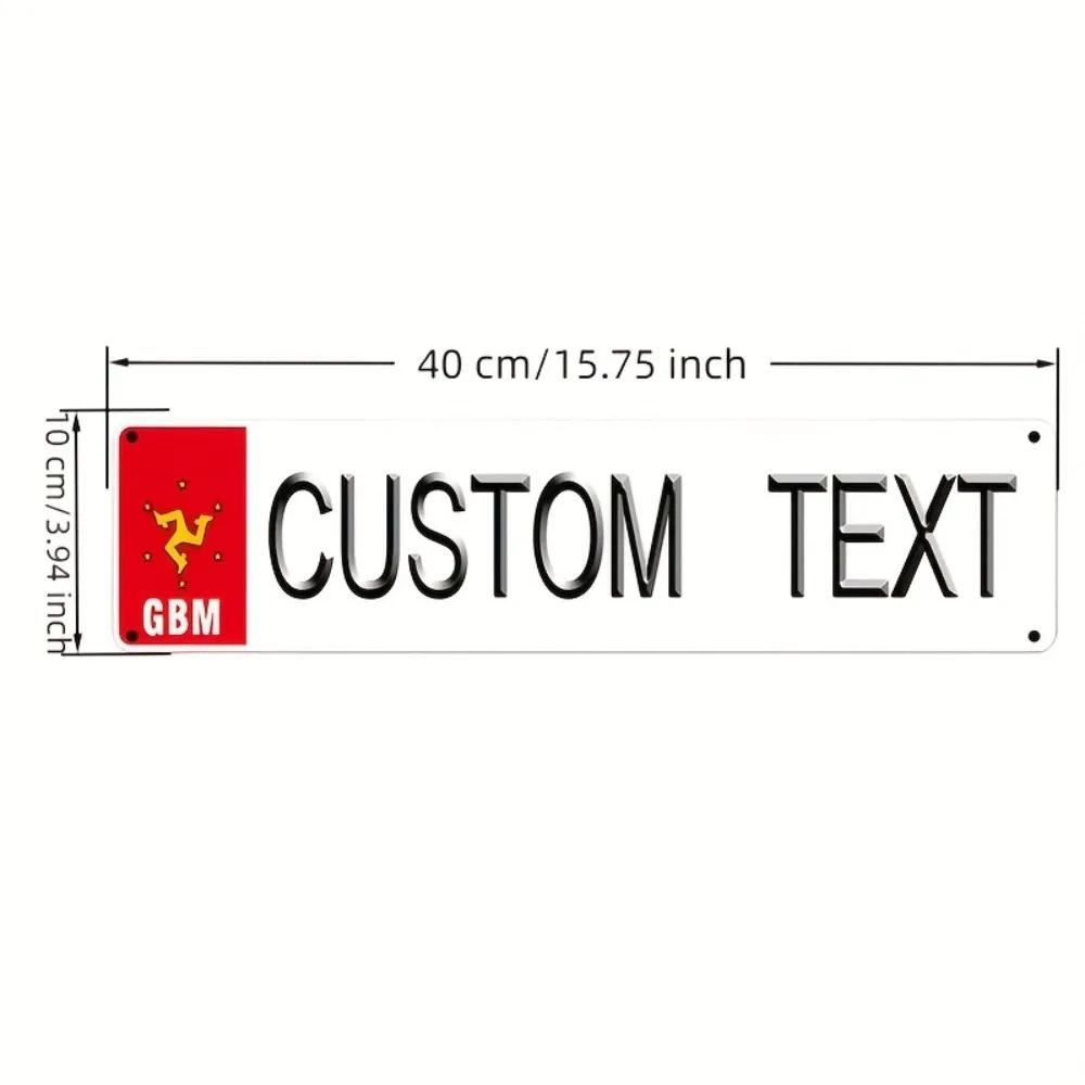 Customizable Greek Style Aluminum Sign 2D Flat Decor Only Hotel Restaurant Holiday Gift 4x16in