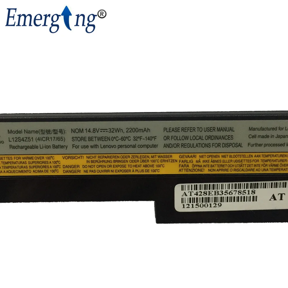 14.8V 32Wh جديد الأصلي بطارية كمبيوتر محمول لينوفو IdeaPad K4350 K2450 K4350A M490S M490SA K4250 L12S4Y51 L12S4Z51