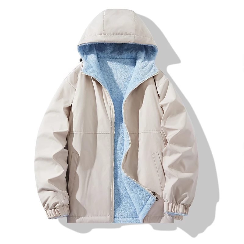 

Winter Parkas Male High-quality Trend Thick Warm Hooded Parkas New Autumn Windbreaker Solid Loose Thick Windproof Brand Coat