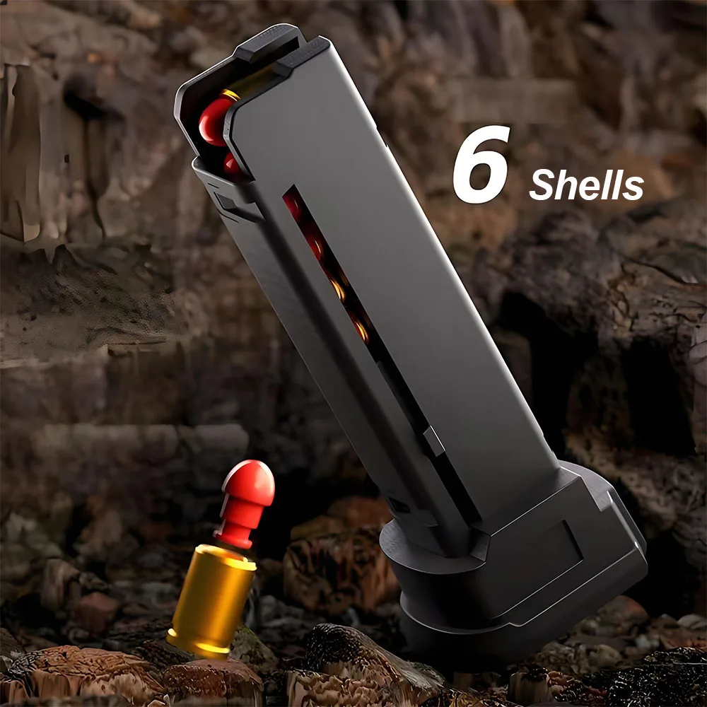 Fidget Gun Pistol Stress Shot Toy Gun For Kids Boy Automatic Shell Ejection Toy Guns Birthday Gift
