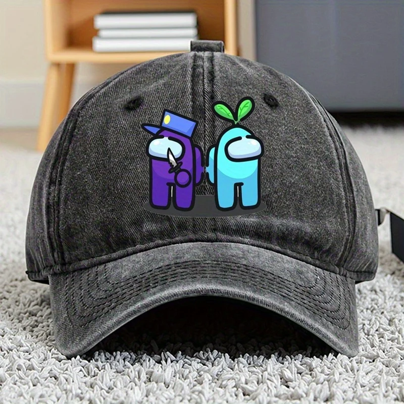 بيننا impooster قبعة بيسبول عصرية إلى الأمام قبعة بيسبول كلاسيكية للرجال والنساء متوافقة مع الصيد والسفر في الهواء الطلق