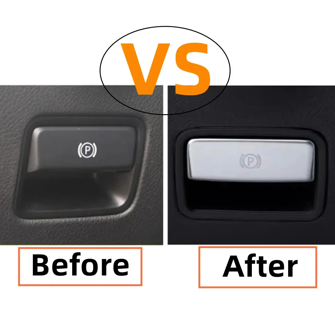 Car Hand Brake Parking Switch Lever Release Handle Button Cover Trim For Mercedes Benz A B S CLA GLA GLE GLS GL ML SLK W176 W246