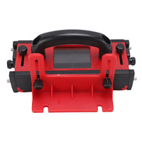 Router Table Push Block with 4 Non Slip Strips Transparent Window Safe Cutting Woodworking Push Block for Band Saw Jointer