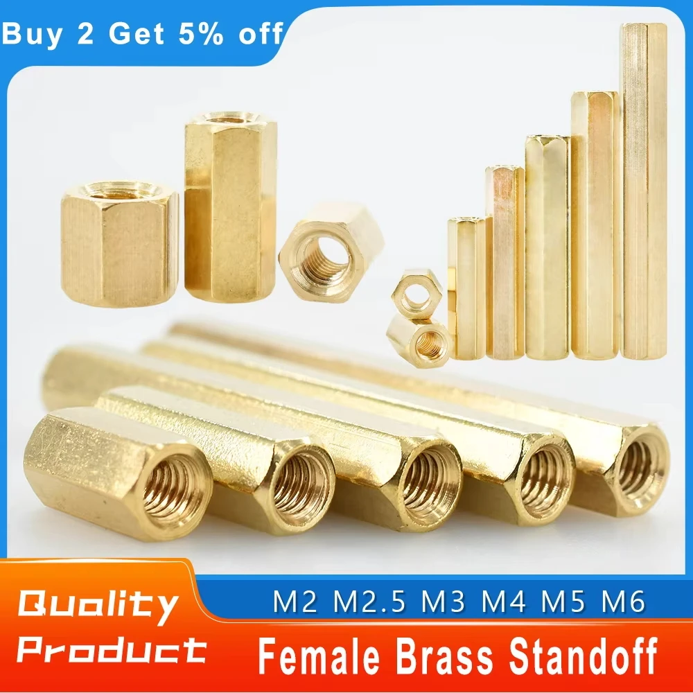 Hardware products customized link (Buyer's Choice) M5x20 Column Brass Motherboard Standoffs 1000pcs