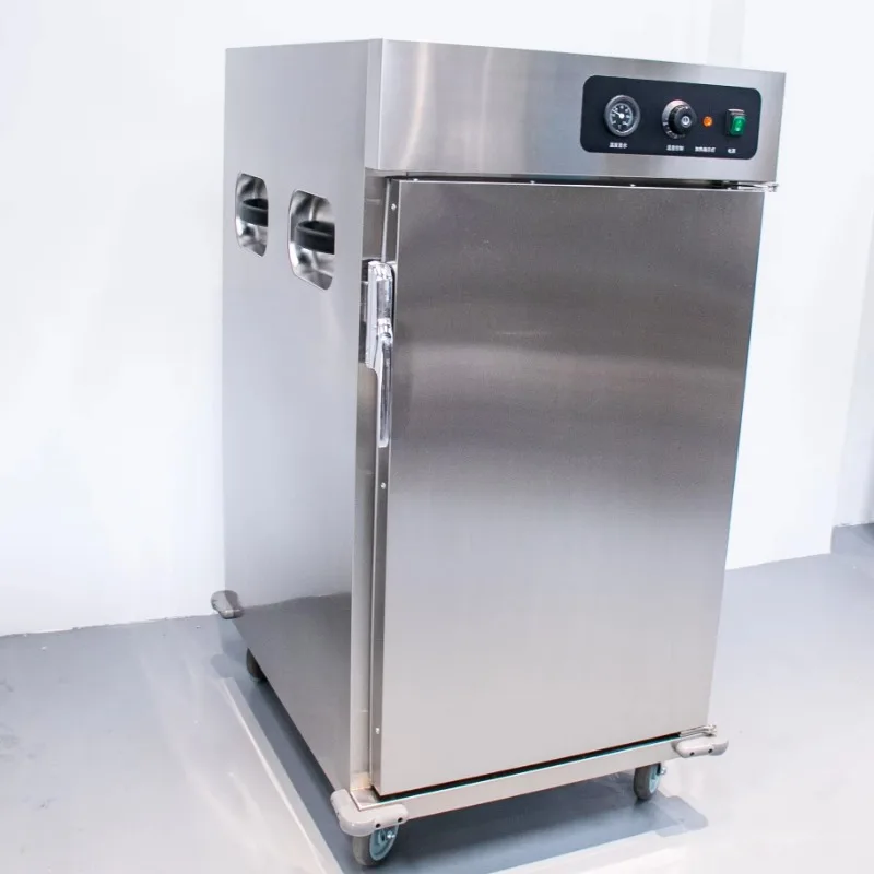 Kitchen Stainless Heating Cabinet Banquet Trolley Holding Food Warmers Cart Insulated Hot Food Cabinet Hotel Equipment