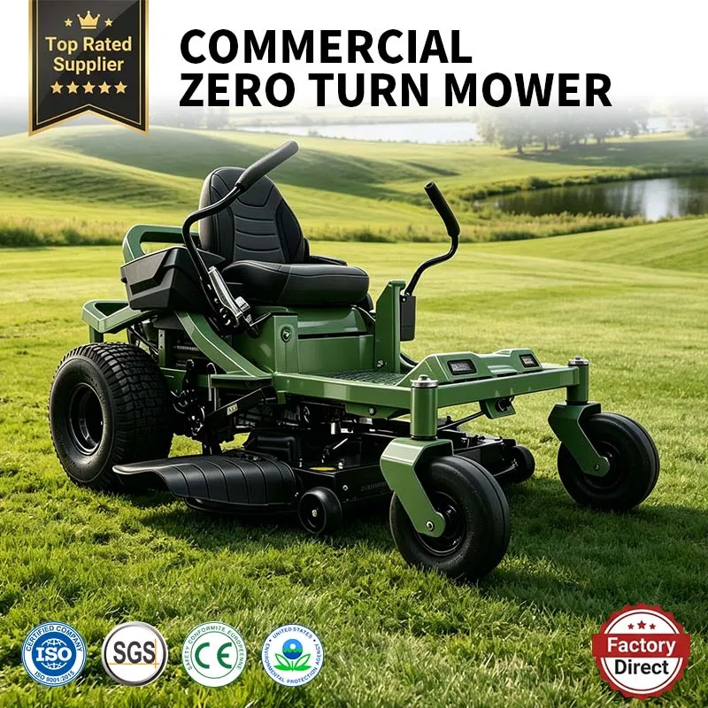 Stable gravity center design Dual side cutting blades lawn mower cart blades for lawn mower 4wd lawn mower