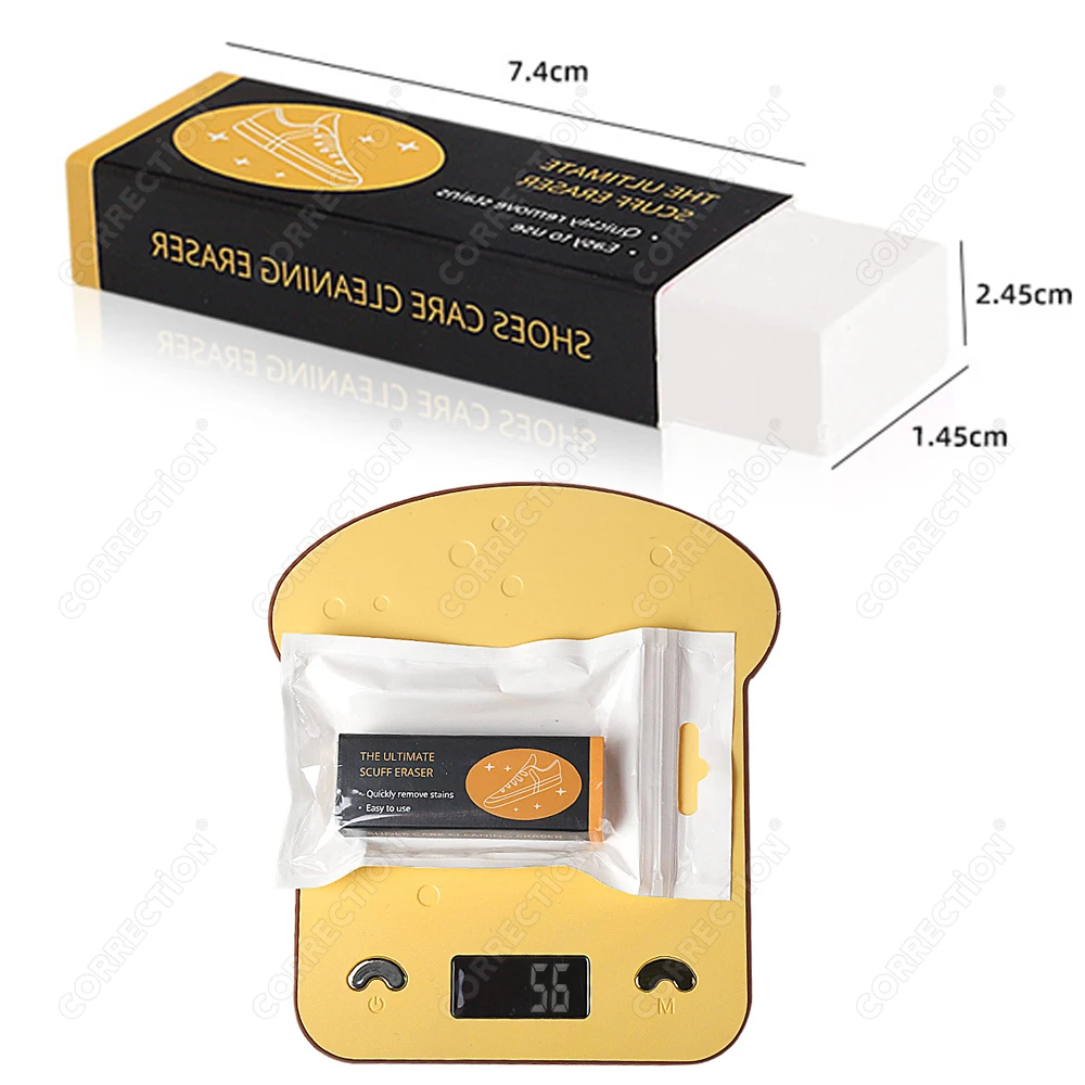 1 قطعة شطف الحرة الملمع الأحذية الجلد المدبوغ ممحاة مجموعة إزالة التلوث الفعال للأحذية البيضاء السوداء أدوات التنظيف المنزلية الصغيرة