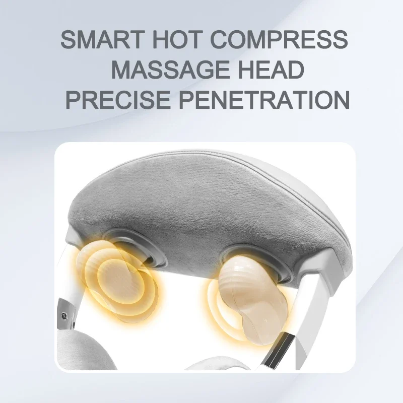 Neck Massager Trapezius Cervical Spine Massager Shoulder and Neck Massage Hot Home Massage Shawl U-shaped Massage Pillow