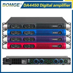 Digital Professional 6400W*4 power amp 1U 4 channel audio high Power amplifier  Home Theater Subwoofer DJ Stage Room Karaoke