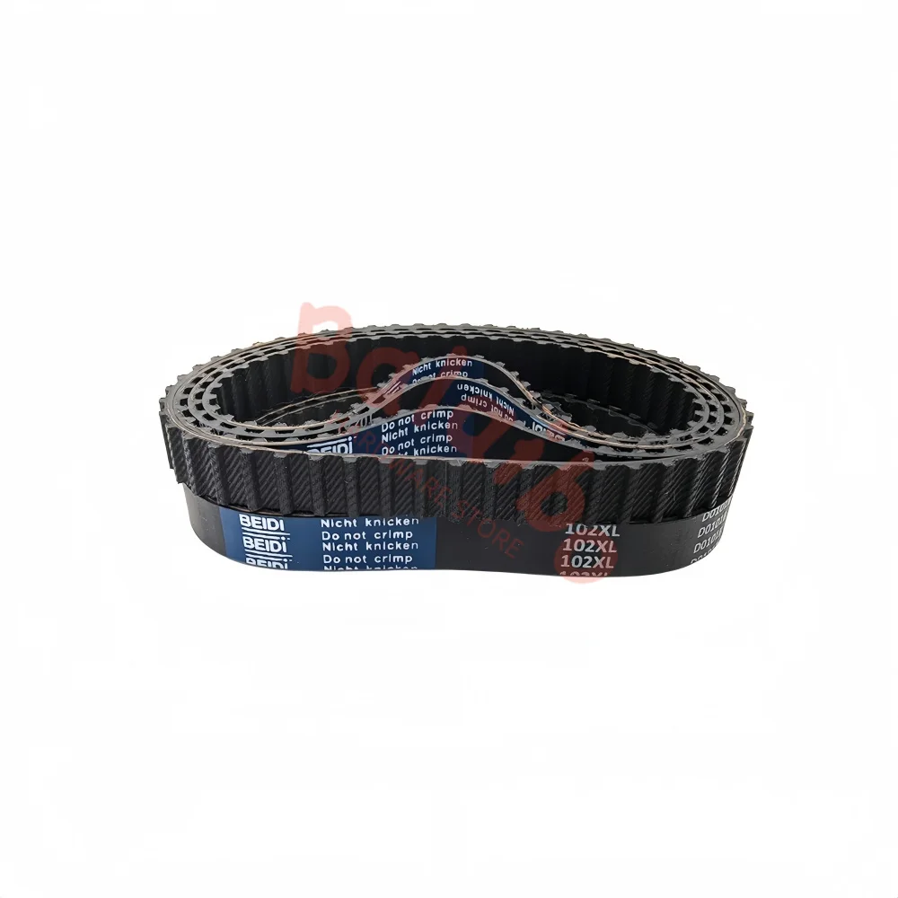 High Torque Rubber XL Timing Belt Width 6/8/10mm Model Number 60XL 62 64 66 68 70 72 74 76 78 80 82 84 86XL--98XL