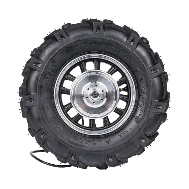 16Inch Single Shaft Double Shaft Hub Servo Motor BLDC High Torque Low Speed Electric Wheel In Motor Robot Motor Wheel