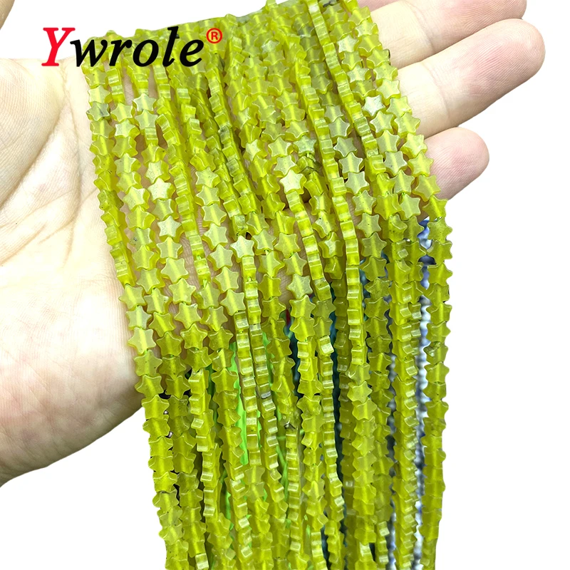 Натуральный камень 6 мм в форме звезды, зеленый тайваньский нефрит, свободные бусины-разделители для изготовления ювелирных изделий, серьги «сделай сам», браслет, подвески, аксессуары