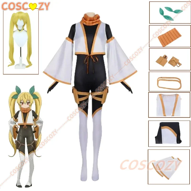 2025 New Anime I'M Living With An Otaku Neet Kunoichi Kanae Natsumi Cosplay Costume Wig Jumpsuits Uniform Woman Sexy Party Suits