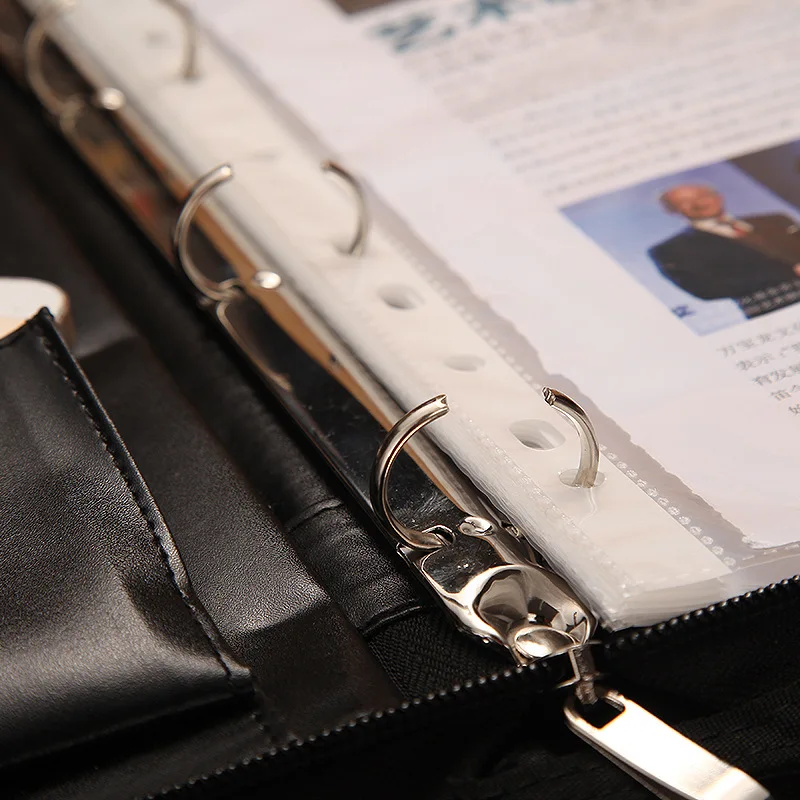 A4 مجلد متعدد الوظائف دفتر ملاحظات ذو أوراق فضفاضة كتاب الغرفة ذو الحجم الفرعي