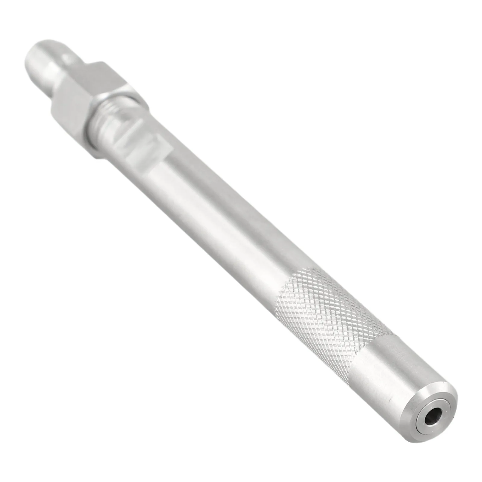 

Long Range Nozzle for Pressure Washers Effortlessly Clean High Areas Up to 50 Feet with Remote Atomization Technology