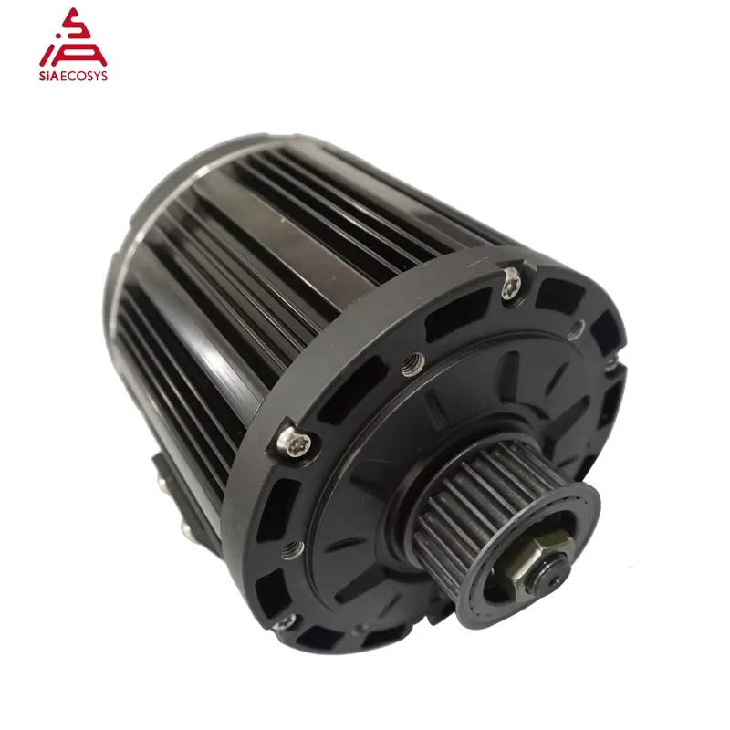 QS Motors QS138 3000W 72V V1 BLDC Mid Drive Motor Power Kit 100kph Belt Type Motor with Votol EM150SP For Electric Motorcycle