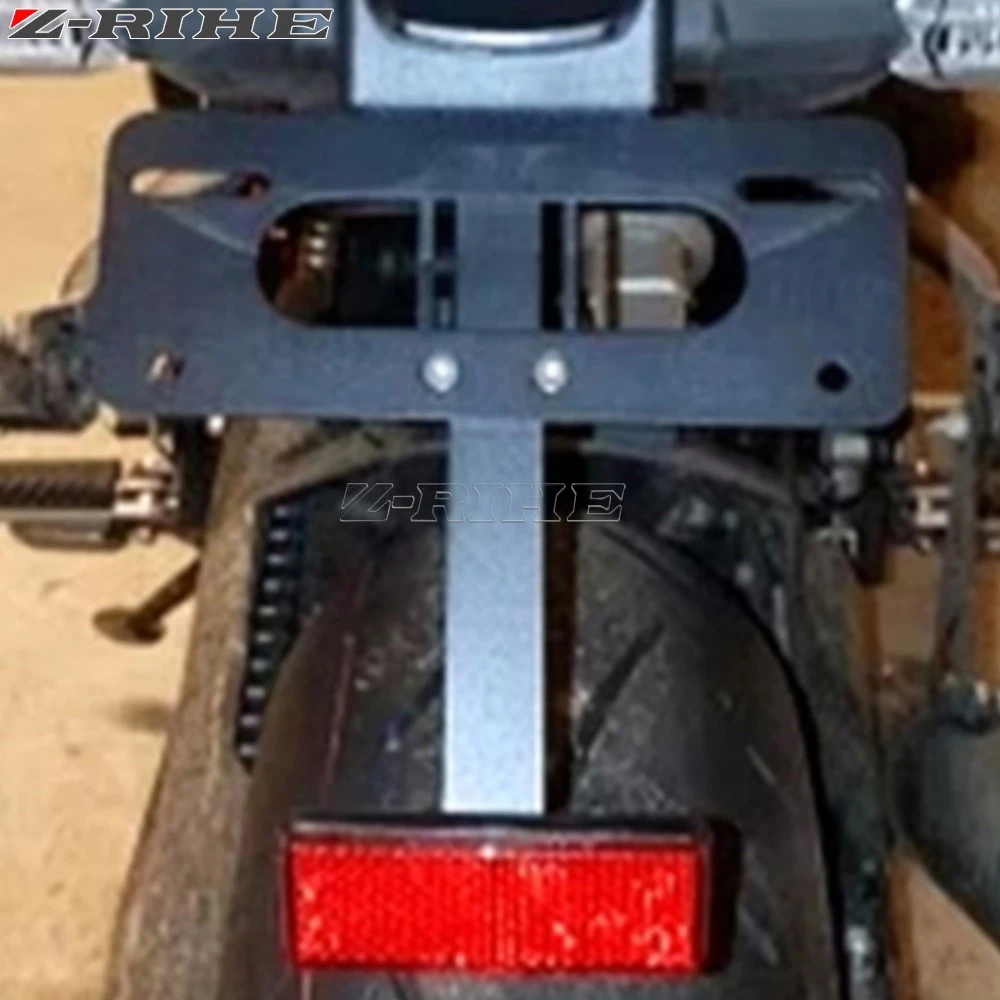 For DUCATI Monster 1200 797 659 821 R S 2017 2025 Supersport 939 950 License Plate Holder Fender Eliminator Tail Tidy LED Light