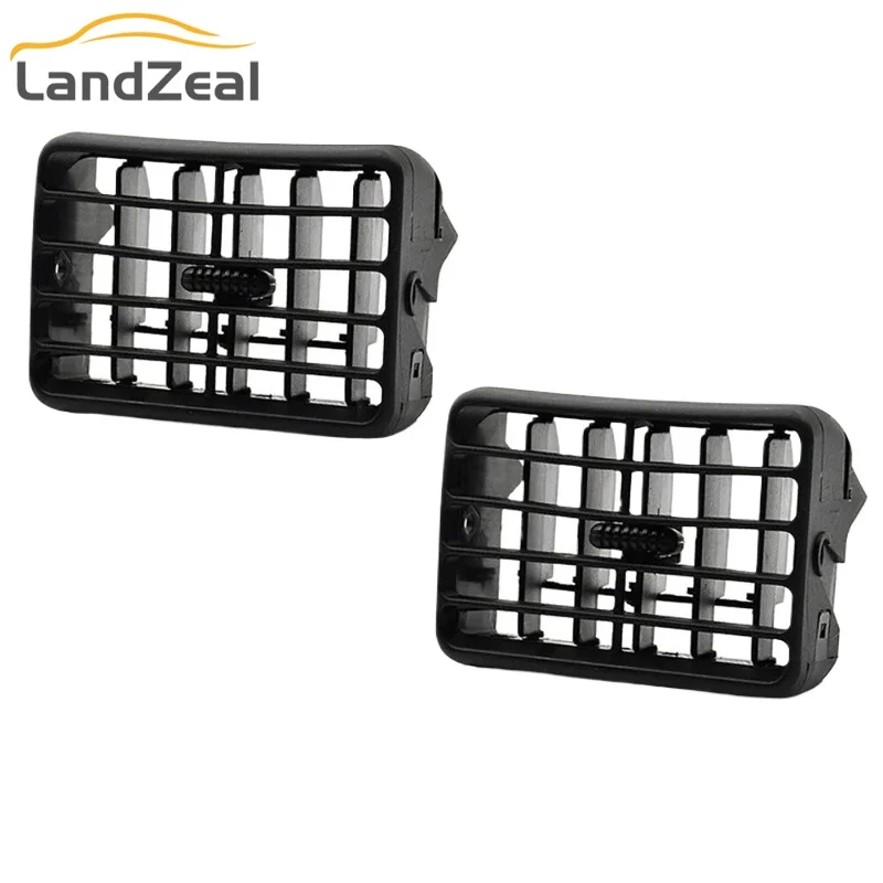 2pcs OEM 55063-35030 55063-35010 Front Center Air Heater Dash Bezel Vents Black For 1996-2002 Toyota 4Runner Tacoma